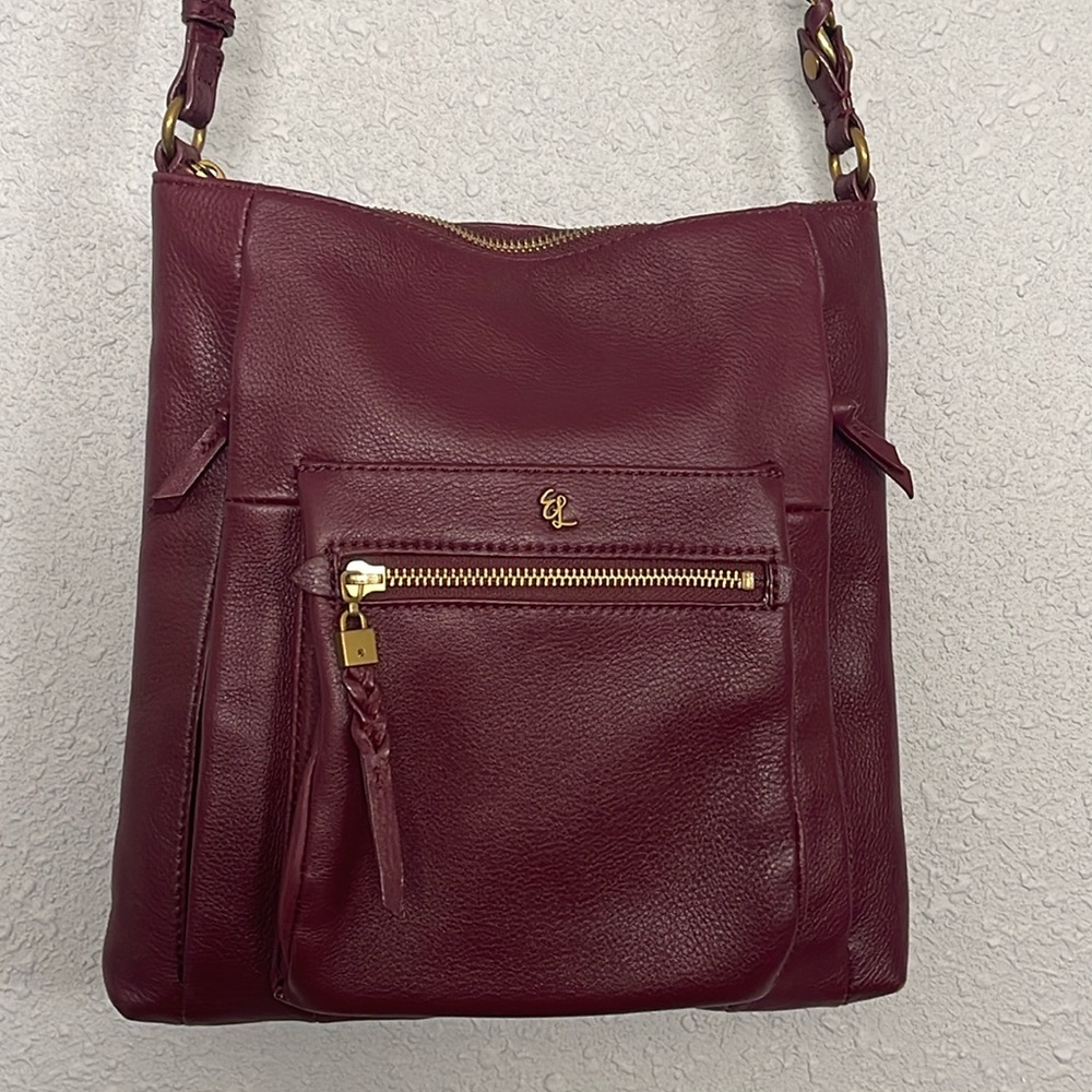 Brand New Deep Red Elliot Lucca Crossbody ❤️